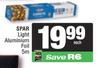 Spar Light Aluminium Foil 5m