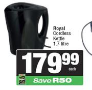 Royal 1.7L Cordless Kettle