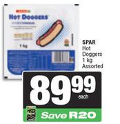 Spar Hot Doggers Assorted-1Kg