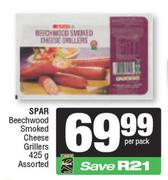 Spar Beechwood Smoked Cheese Grillers Assorted-425g