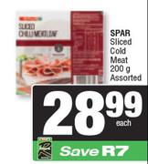 Spar Sliced Cold Meat Assorted-200g