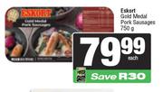 Eskort Gold Medal Pork Sausages-750g
