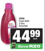 Spar Foam Bath Assorted-2L