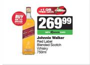 Johnnie Walker Red Label Blended Scotch Whisky-750ml