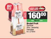 Brutal Fruit Spritzer Handies-For 2 x 6 x 275ml