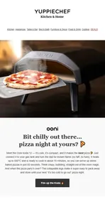 Yuppiechef : It's Ooni Pizza Kinda Weather (Request Valid Date From Retailer)