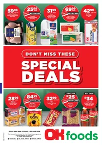 OK Foods Northern Cape, North West & Free State : Don't Miss These Special Deals (15 April - 23 April 2026)