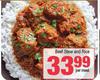 Beef Stew & Rice-Per Meal