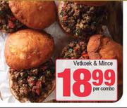 Vetkoek & Mince-Per Combo