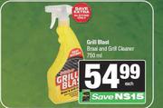 Grill Blast Braai & Grill Cleaner-750ml