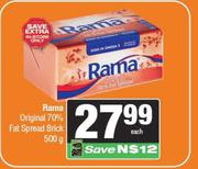 Rama Original 70% Fat Spread Brick-500g
