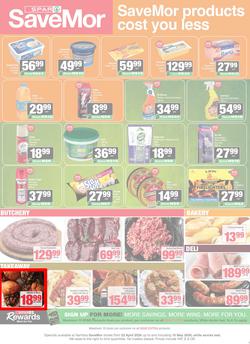 SPAR SaveMor Namibia : SaveMor Products Cost You Less (22 April - 10 May 2026), page 3