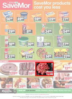 SPAR SaveMor Namibia : SaveMor Products Cost You Less (22 April - 10 May 2026), page 3