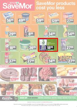 SPAR SaveMor Namibia : SaveMor Products Cost You Less (22 April - 10 May 2026), page 3