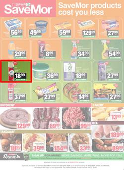 SPAR SaveMor Namibia : SaveMor Products Cost You Less (22 April - 10 May 2026), page 3