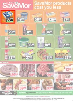 SPAR SaveMor Namibia : SaveMor Products Cost You Less (22 April - 10 May 2026), page 3