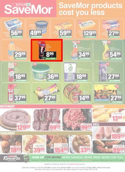SPAR SaveMor Namibia : SaveMor Products Cost You Less (22 April - 10 May 2026), page 3
