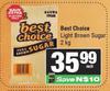 Best Choice Light Brown Sugar-2Kg