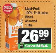 Liqui Fruit 100% Fruit Juice Blend Assorted-1L