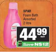 Spar Foam Bath Assorted-2L