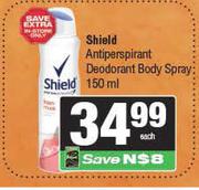 Shield Anti Perspirant Deodorant Body Spray-150ml