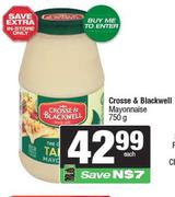 Crosse & Blackwell Mayonnaise-750g