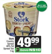 Stork Country Spread 40% Fat Spread Tub-1kg