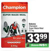 Bokomo Champion Super Maize Meal-2.5Kg