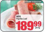 WDS Paprika Loaf-Per Kg