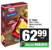 Dr Oetker Nice n Easy Meals Assorted-350g