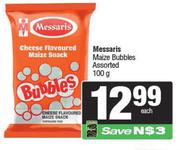 Messaris Maize Bubbles Assorted-100g