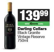 Darling Cellars Black Granite Vintage Reserve-750ml