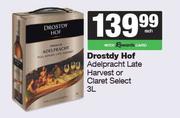 Drostdy Hof Adelpracht Late Harvest Or Claret Select-3L