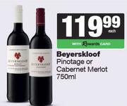 Beyerskloof Pinotage Or Cabernet Merlot-750ml