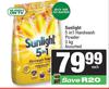 Sunlight 5 In 1 Handwash Powder Assorted-3kg 