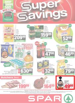 SPAR & SUPERSPAR Mthatha : Super Savings (22 April - 10 May 2026), page 1