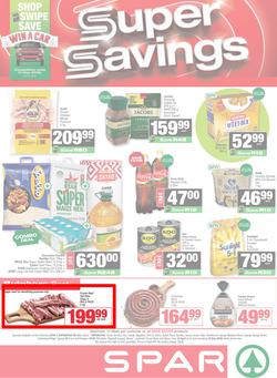SPAR & SUPERSPAR Mthatha : Super Savings (22 April - 10 May 2026), page 1