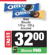 Oreo Biscuits Assorted-For Any 2 x 119g/128g