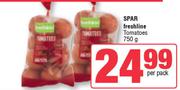 Spar Freshline Tomatoes-750g Per Pack