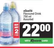 Aquelle Flavoured Drink Assorted-For Any 2 x 750ml