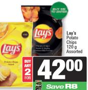 Lay's Potato Chips Assorted-For Any 2 x 120g