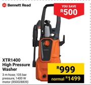 Bennett Read XTR1400 High Pressure Washer