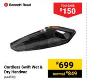 Bennett Read Cordless Swift Wet & Dry Handvac