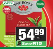 Five Roses Tagless Tea Ceylon Blend Only-100s