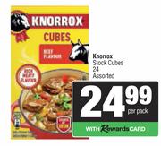 Knorrox Stock Cubes Assorted-24s Per Pack