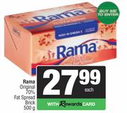 Rama Original 70% Fat Spread Brick-500g