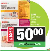 Spar Cold Meat Slices Assorted-For 2 x 200g