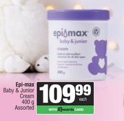 Epi-Max Baby & Junior Cream Assorted-400g