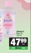 Johnson's Baby Oil-125ml