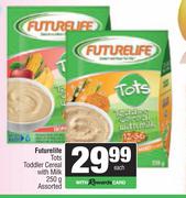 Futurelife Tots Toddler Cereal With Milk Assorted-250g